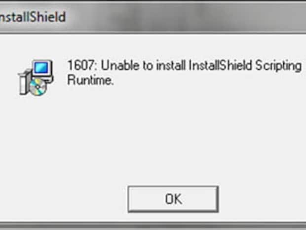 Problem during software installation