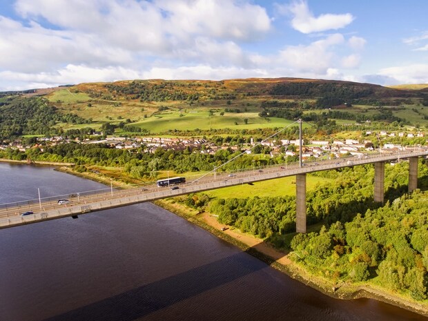 Weigh in motion on Erskine Bridge